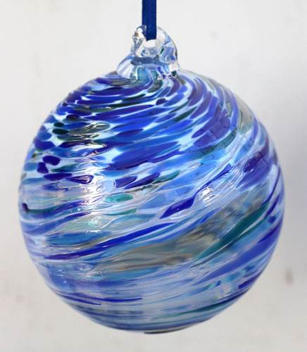 Click to view detail for DB-922 Ornament - Opaque Blue $37